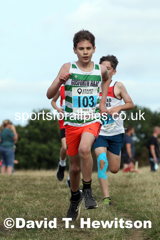 Boys under-13s 2021 North Eastern League, Wrekenton, Low Fell, Gateshead. Photo: David T. Hewitson/Sports for All Pics